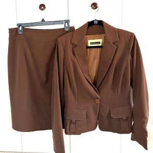 Plein Sud Paris Fake All Amor Skirt Suit Set Blazer & Skirt FR40 US8 France